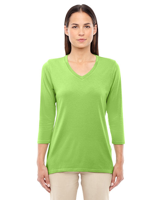 DP184W Devon & Jones Ladies' Perfect Fit™ Bracelet-Length V-Neck Top