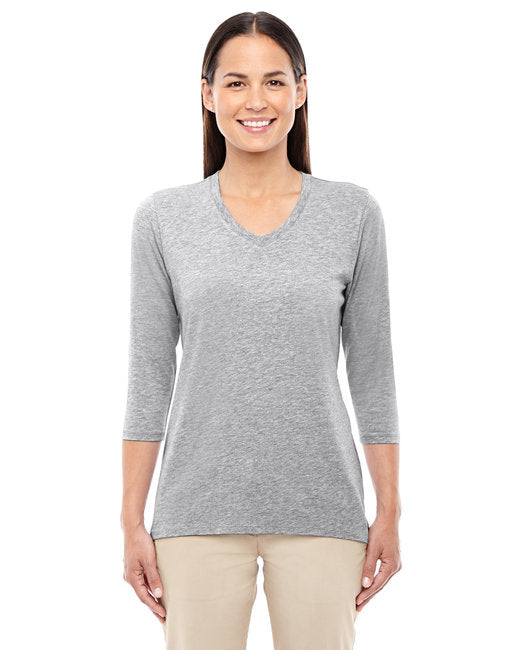 DP184W Devon & Jones Ladies' Perfect Fit™ Bracelet-Length V-Neck Top