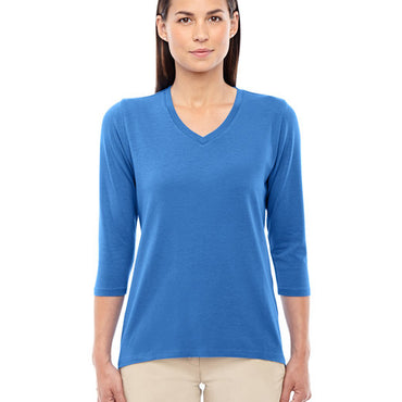 DP184W Devon & Jones Ladies' Perfect Fit™ Bracelet-Length V-Neck Top