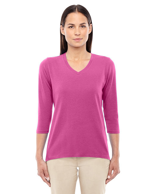 DP184W Devon & Jones Ladies' Perfect Fit™ Bracelet-Length V-Neck Top