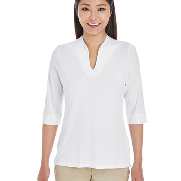 DP188W Devon & Jones Ladies' Perfect Fit™ Tailored Open Neckline Top