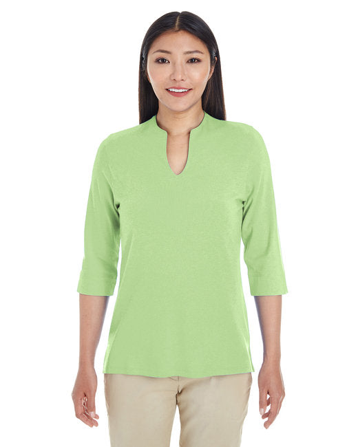 DP188W Devon & Jones Ladies' Perfect Fit™ Tailored Open Neckline Top