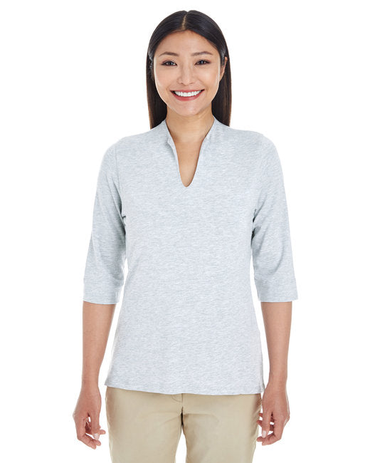 DP188W Devon & Jones Ladies' Perfect Fit™ Tailored Open Neckline Top