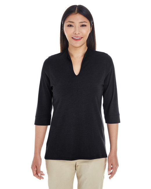 DP188W Devon & Jones Ladies' Perfect Fit™ Tailored Open Neckline Top