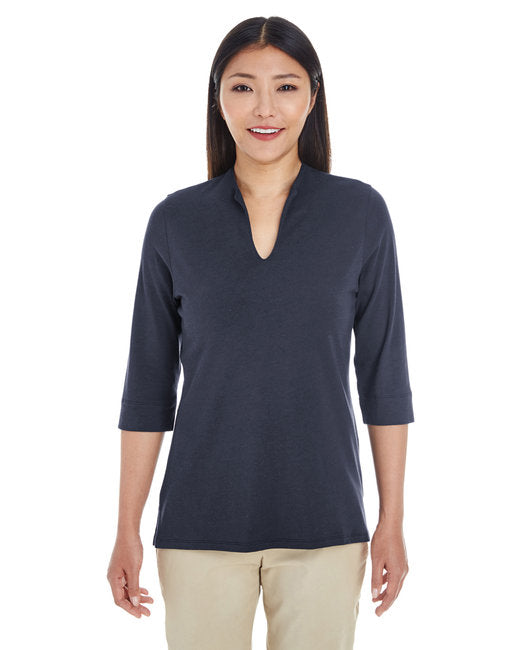 DP188W Devon & Jones Ladies' Perfect Fit™ Tailored Open Neckline Top