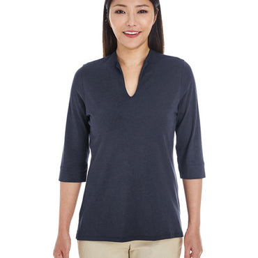 DP188W Devon & Jones Ladies' Perfect Fit™ Tailored Open Neckline Top