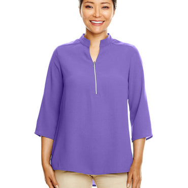 DP611W Devon & Jones Ladies' Perfect Fit™ 3/4-Sleeve Crepe Tunic