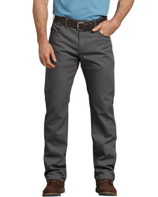 DP803 Dickies Men's FLEX Regular Fit Straight Leg Tough Max™ Duck 5-Pocket Pant