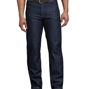 DP805 Dickies Men's FLEX Relaxed Fit Straight Leg 5-Pocket Carpenter Tough Max™ Denim Jean Pant