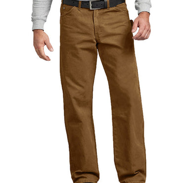 DU336R Dickies Men's Relaxed Fit Straight-Leg Carpenter Duck Pant