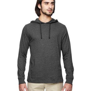 EC1085 econscious Unisex Eco Blend Long-Sleeve Pullover Hooded T-Shirt