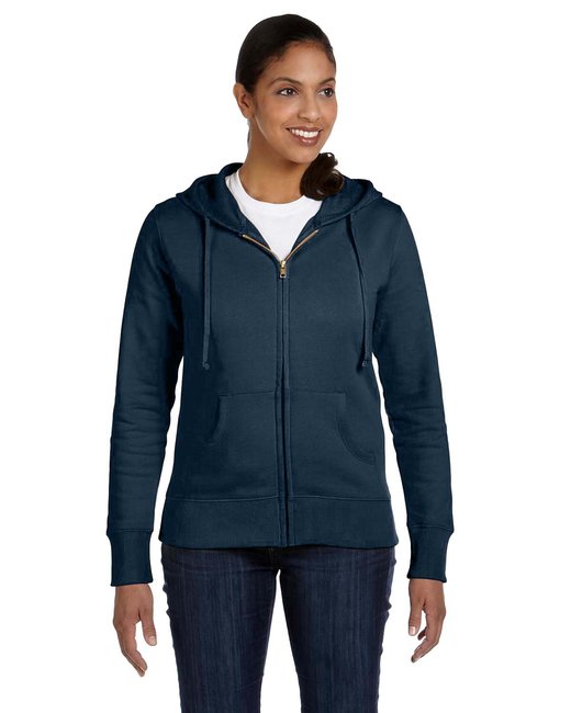 EC4501 econscious Ladies' Heritage Full-Zip Hooded Sweatshirt