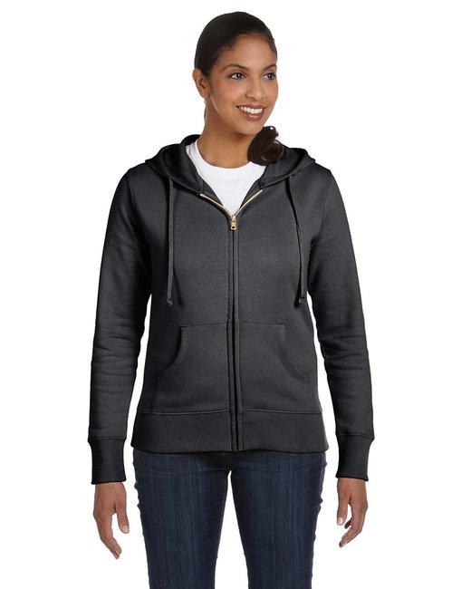 EC4501 econscious Ladies' Heritage Full-Zip Hooded Sweatshirt