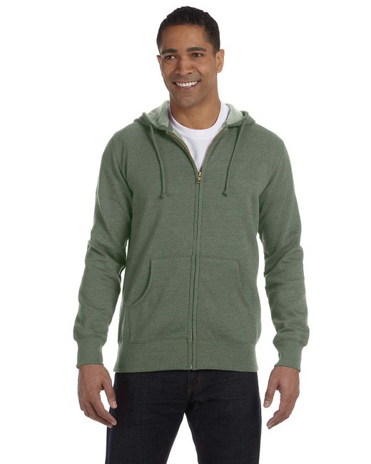 EC5680 econscious Unisex Heathered Full-Zip Hooded Sweatshirt