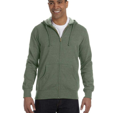 EC5680 econscious Unisex Heathered Full-Zip Hooded Sweatshirt