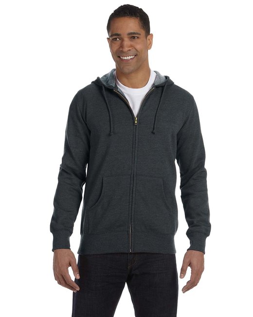 EC5680 econscious Unisex Heathered Full-Zip Hooded Sweatshirt