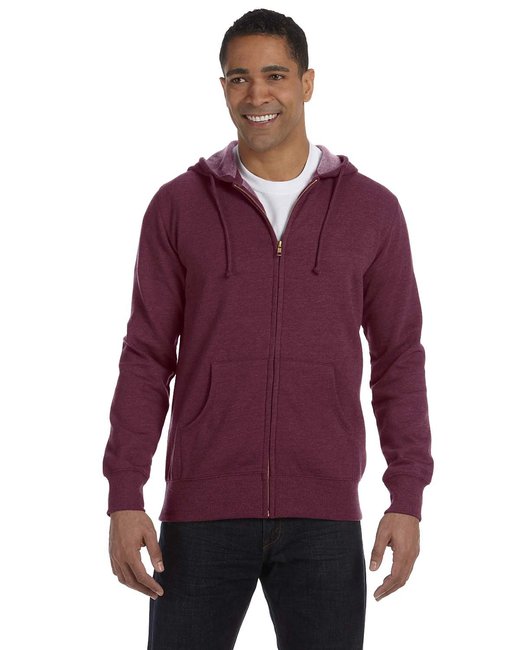 EC5680 econscious Unisex Heathered Full-Zip Hooded Sweatshirt