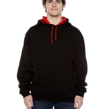 F1023 Beimar Drop Ship Unisex Contrast Hooded Sweatshirt