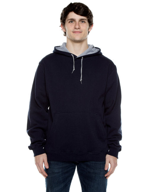 F1023 Beimar Drop Ship Unisex Contrast Hooded Sweatshirt