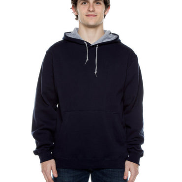 F1023 Beimar Drop Ship Unisex Contrast Hooded Sweatshirt