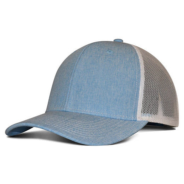 F211 Fahrenheit Heathered Cotton Polyester Trucker Hat