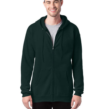 F280 Hanes Adult 9.7 oz. Ultimate Cotton® 90/10 Full-Zip Hooded Sweatshirt