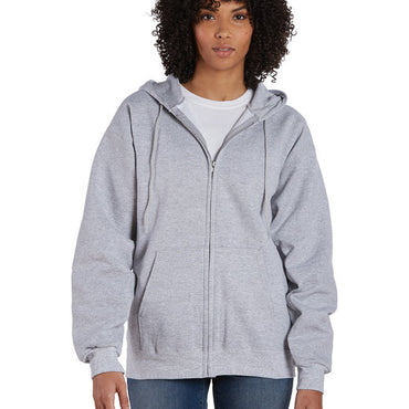 F280 Hanes Adult 9.7 oz. Ultimate Cotton® 90/10 Full-Zip Hooded Sweatshirt