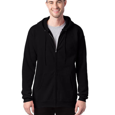 F280 Hanes Adult 9.7 oz. Ultimate Cotton® 90/10 Full-Zip Hooded Sweatshirt