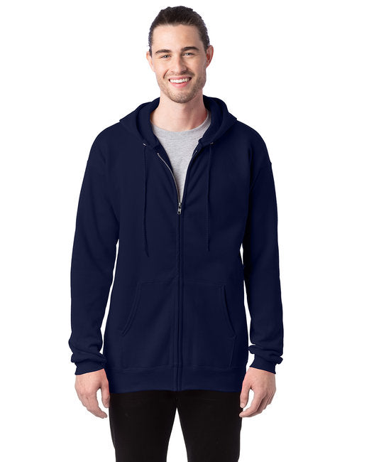 F280 Hanes Adult 9.7 oz. Ultimate Cotton® 90/10 Full-Zip Hooded Sweatshirt