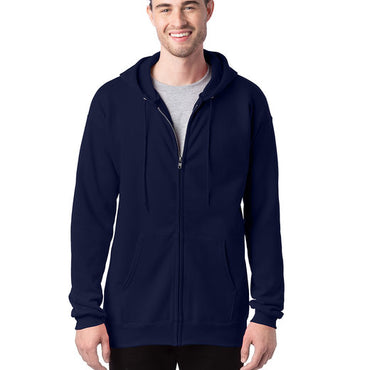 F280 Hanes Adult 9.7 oz. Ultimate Cotton® 90/10 Full-Zip Hooded Sweatshirt