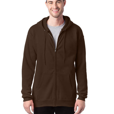 F280 Hanes Adult 9.7 oz. Ultimate Cotton® 90/10 Full-Zip Hooded Sweatshirt