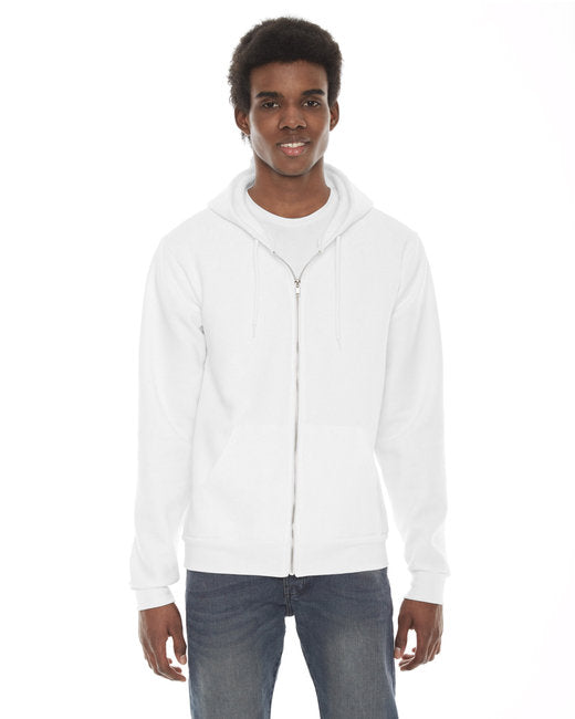 F497W American Apparel Unisex Flex Fleece Zip Hoodie