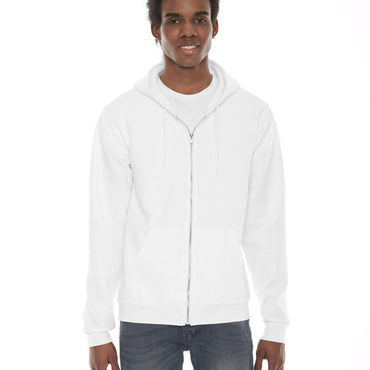 F497W American Apparel Unisex Flex Fleece Zip Hoodie