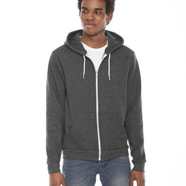 F497W American Apparel Unisex Flex Fleece Zip Hoodie