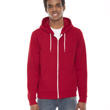 F497W American Apparel Unisex Flex Fleece Zip Hoodie