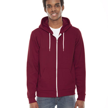 F497W American Apparel Unisex Flex Fleece Zip Hoodie