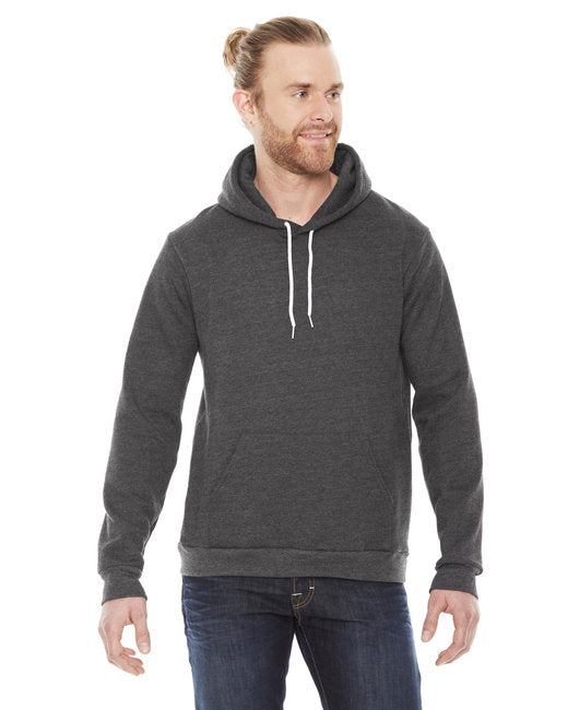 F498W American Apparel Unisex Flex Fleece Drop Shoulder Pullover Hoodie