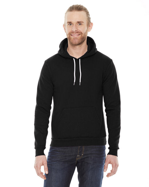 F498W American Apparel Unisex Flex Fleece Drop Shoulder Pullover Hoodie