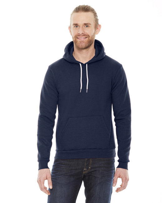 F498W American Apparel Unisex Flex Fleece Drop Shoulder Pullover Hoodie