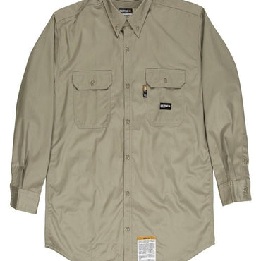 FRSH10 Berne Men's Flame-Resistant Button-Down Work Shirt