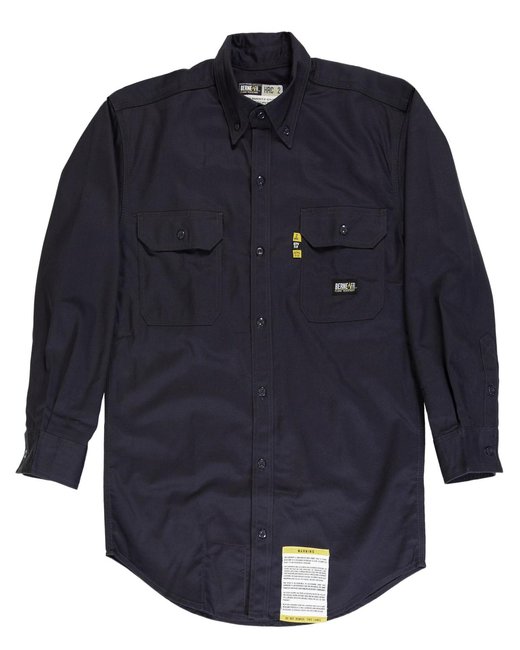 FRSH10 Berne Men's Flame-Resistant Button-Down Work Shirt