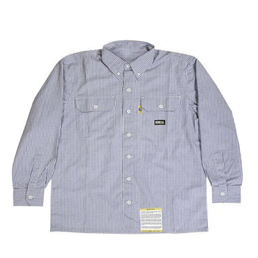 FRSH21 Berne Men's Flame-Resistant Down Plaid Work Shirt