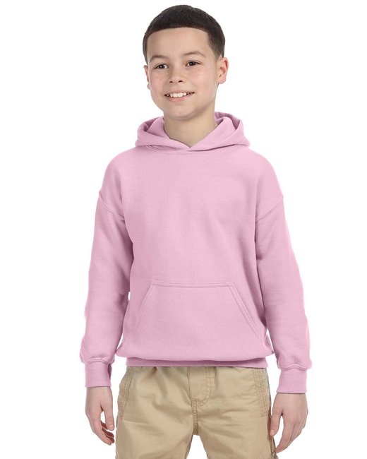 G185B Gildan Youth Heavy Blend™ 8 oz., 50/50 Hooded Sweatshirt