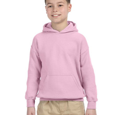 G185B Gildan Youth Heavy Blend™ 8 oz., 50/50 Hooded Sweatshirt