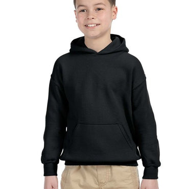 G185B Gildan Youth Heavy Blend™ 8 oz., 50/50 Hooded Sweatshirt