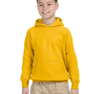 G185B Gildan Youth Heavy Blend™ 8 oz., 50/50 Hooded Sweatshirt