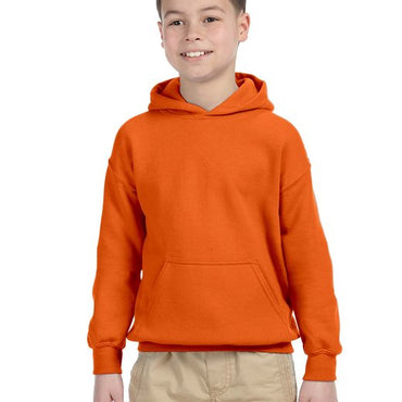 G185B Gildan Youth Heavy Blend™ 8 oz., 50/50 Hooded Sweatshirt