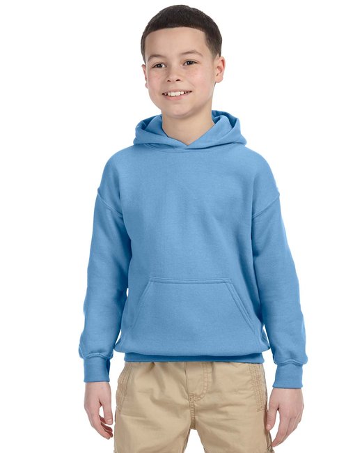 G185B Gildan Youth Heavy Blend™ 8 oz., 50/50 Hooded Sweatshirt