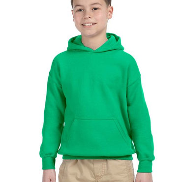 G185B Gildan Youth Heavy Blend™ 8 oz., 50/50 Hooded Sweatshirt