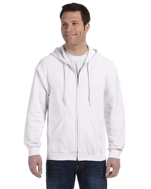 G186 Gildan Adult Heavy Blend™ 8 oz., 50/50 Full-Zip Hooded Sweatshir